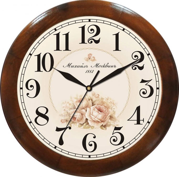 Настенные часы екатеринбург. Настенные часы Mikhail Moskvin, 39 см. Часы Москвин 1132м.